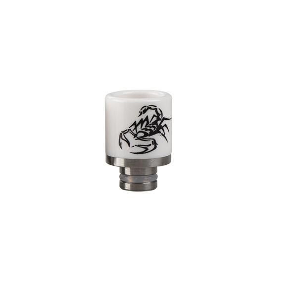 510 Ceramic and Stainless Steel Drip Tip Spider