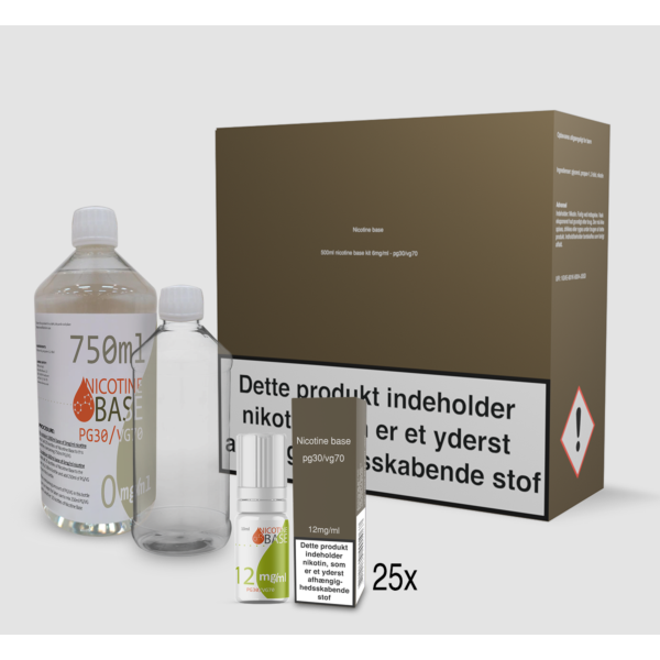 500ml Nikotin Base Kit PG30/VG70 - 6mg