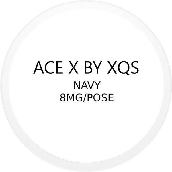 ACE X by XQS Navy 8mg