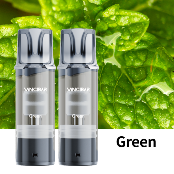 BRIZE Vincibar Pro Pod Green 2-pak