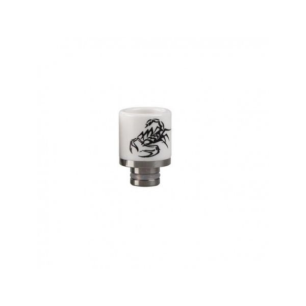 510 Ceramic and Stainless Steel Drip Tip Scorpion