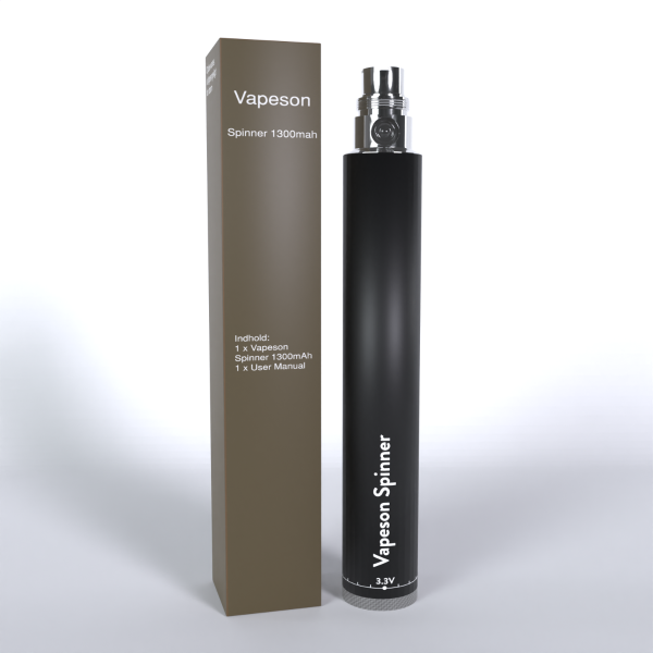 Vapeson Spinner Battery (3.3V-4.8V) - 1300mah