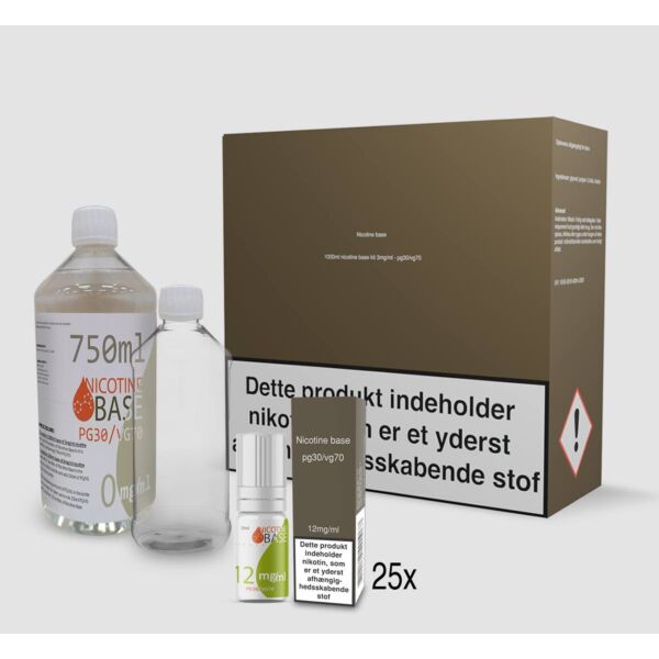 Nikotin base kit 1000 ml, 3 mg (30PG/70VG)