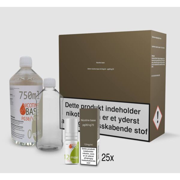 Nikotin base kit 500 ml, 6 mg (30PG/70VG)