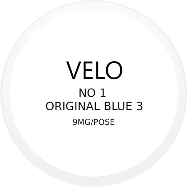 VELO No. 1 Original Blue 3