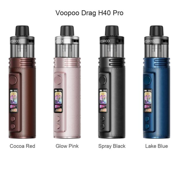 Voopoo Drag H40 Pro, alle farver