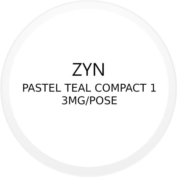 ZYN Pastel Teal Compact 1